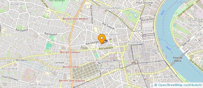 localisation de l'entreprise SOCIETE CIVILE SEGALIER à BORDEAUX
