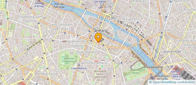 localisation de l'entreprise SOCIETE CIVILE SEQUANA  PARIS