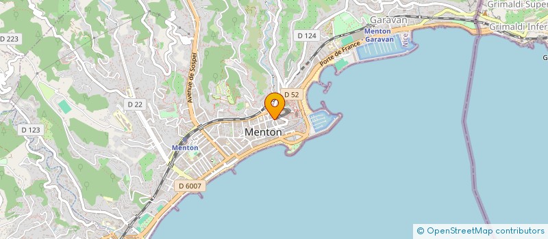 localisation de l'entreprise SOCIETE CIVILE SERVA à MENTON
