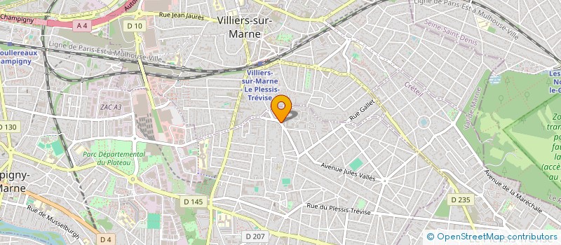 localisation de l'entreprise SOCIETE CIVILE SESTO à CHAMPIGNY-SUR-MARNE