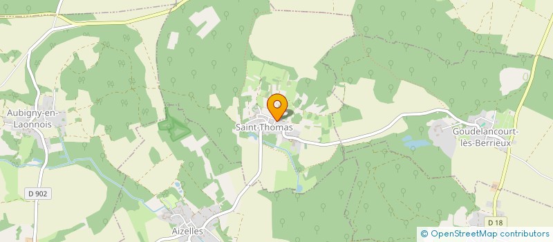 localisation de l'entreprise SOCIETE CIVILE SEURET PATRIMOINE  SAINT-THOMAS