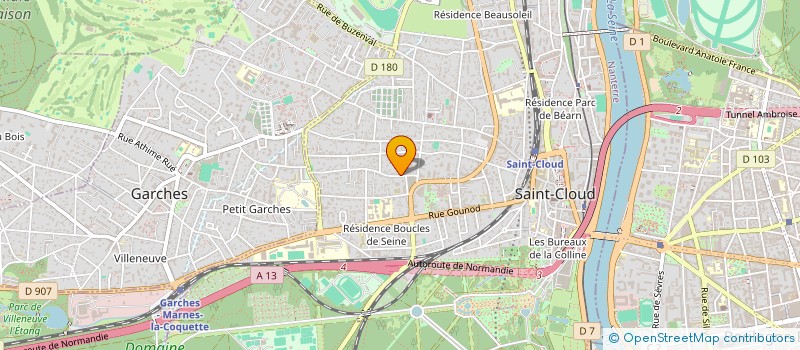localisation de l'entreprise SOCIETE CIVILE SEVIN VINCENT à SAINT-CLOUD
