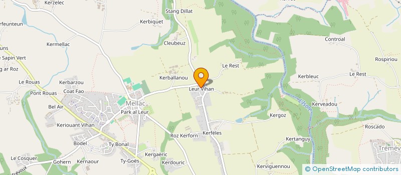 localisation de l'entreprise SOCIETE CIVILE SEVYLLEN  MELLAC