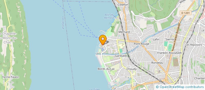 localisation de l'entreprise SOCIETE CIVILE SEYBRO  AIX-LES-BAINS