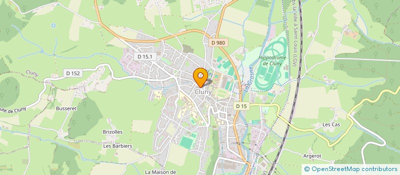 localisation de l'entreprise SOCIETE CIVILE SFAL  CLUNY