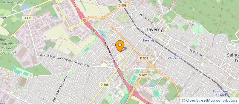 localisation de l'entreprise SOCIETE CIVILE SIN  TAVERNY