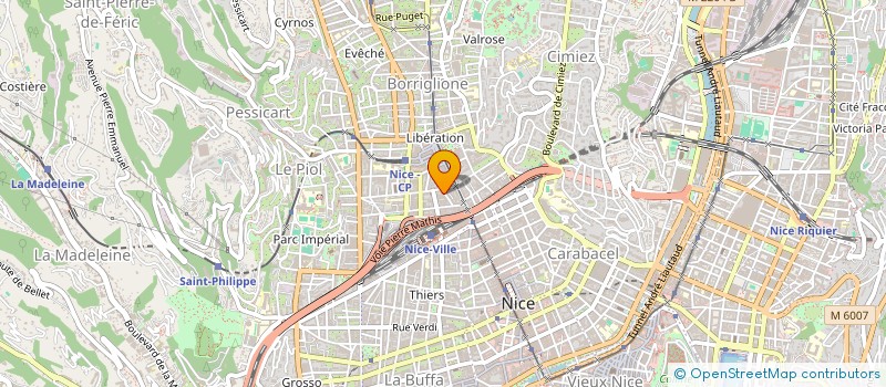 localisation de l'entreprise SOCIETE CIVILE SIVLEC à NICE
