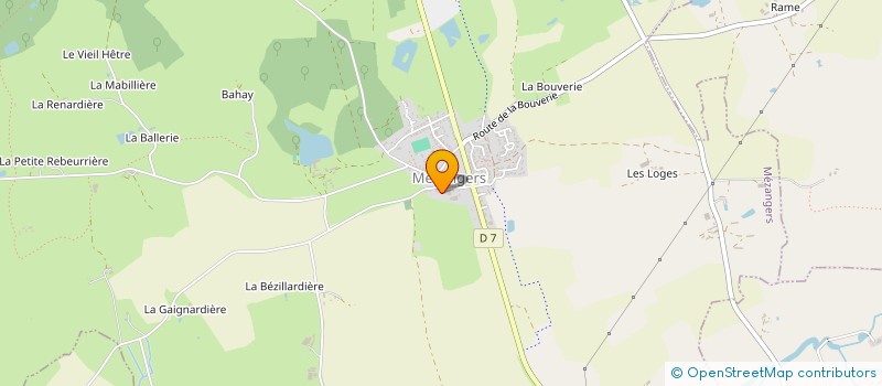 localisation de l'entreprise SOCIETE CIVILE SNG DIFFUSION  MEZANGERS