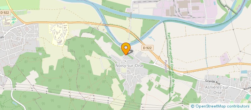 localisation de l'entreprise SOCIETE CIVILE SOCAV  NOISY-SUR-OISE