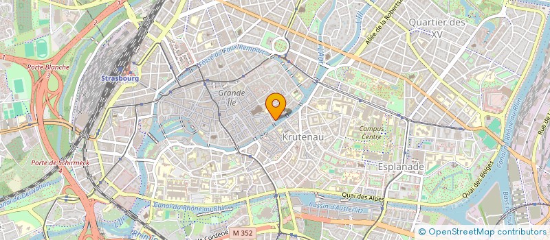 localisation de l'entreprise SOCIETE CIVILE SOGETITRE à STRASBOURG