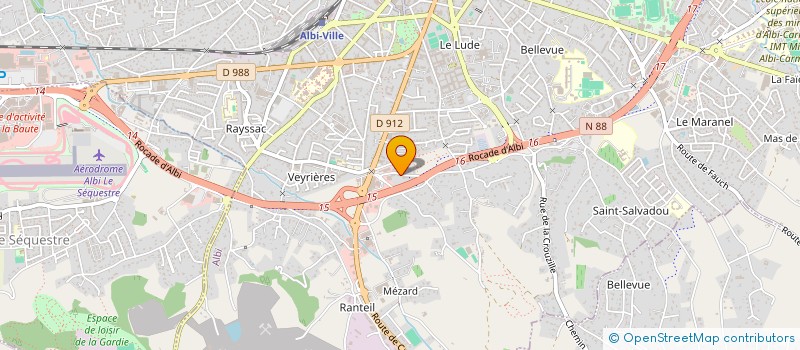 localisation de l'entreprise SOCIETE CIVILE SOLI  ALBI