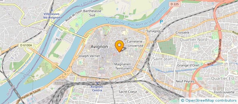 localisation de l'entreprise SOCIETE CIVILE SOLINVEST  AVIGNON