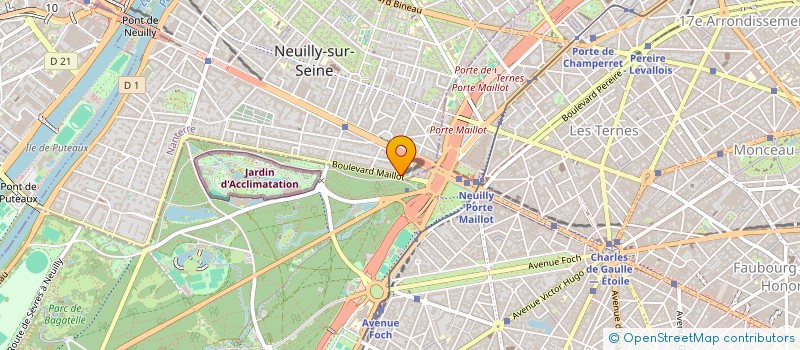 localisation de l'entreprise SOCIETE CIVILE SOLORA à NEUILLY-SUR-SEINE
