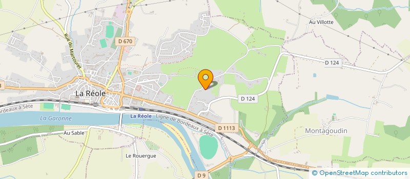 localisation de l'entreprise SOCIETE CIVILE SONIA à LA REOLE