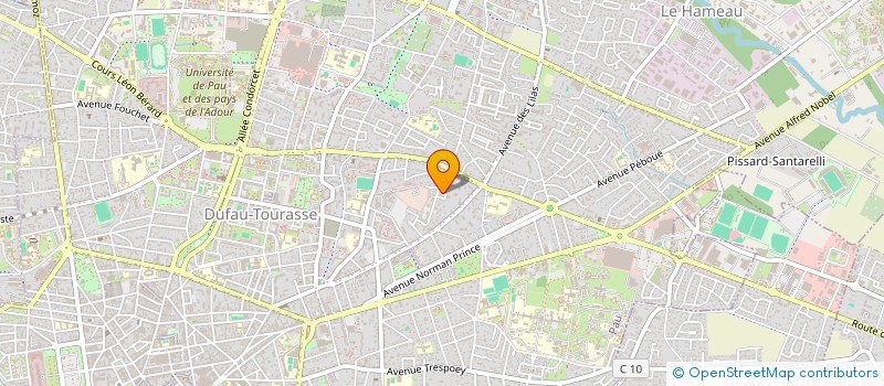 localisation de l'entreprise SOCIETE CIVILE SOUCARROS à PAU