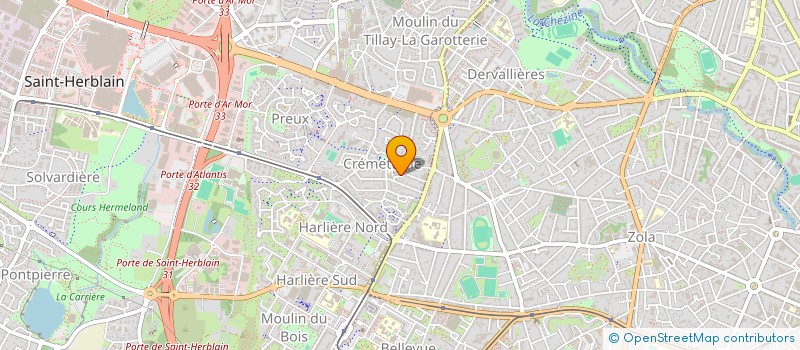 localisation de l'entreprise SOCIETE CIVILE SRC IMMOBILIER  SAINT-HERBLAIN