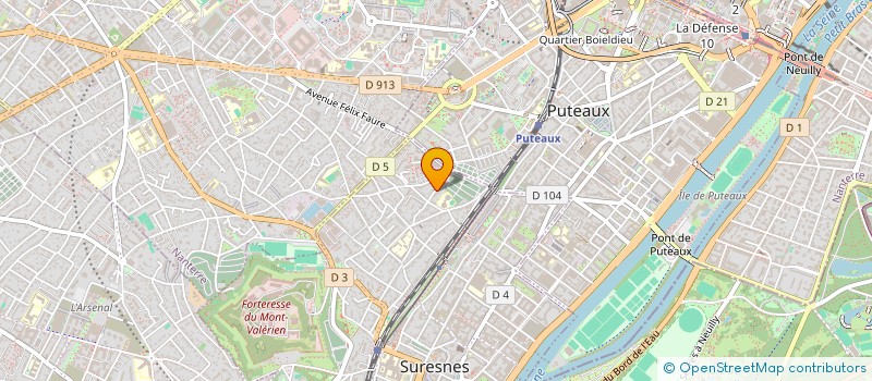 localisation de l'entreprise SOCIETE CIVILE SURESNES DANTON à SURESNES