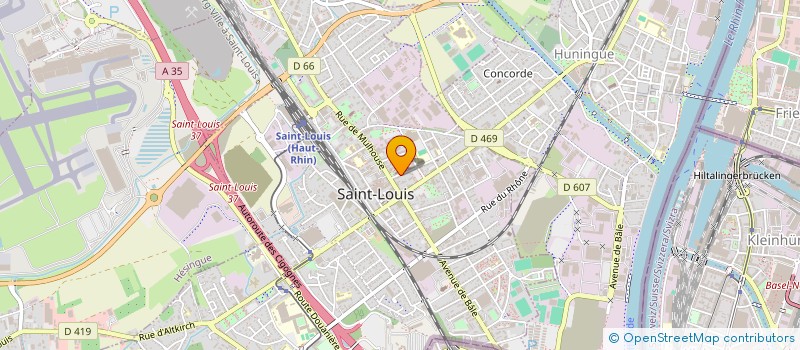 localisation de l'entreprise SOCIETE CIVILE SUSAN  SAINT-LOUIS