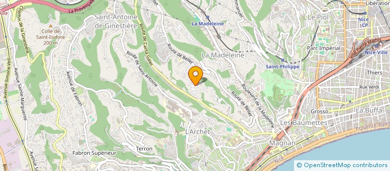localisation de l'entreprise SOCIETE CIVILE SYLVAINE à NICE