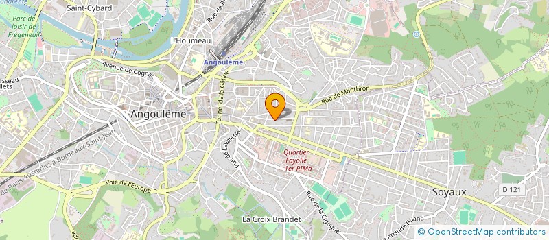 localisation de l'entreprise SOCIETE CIVILE TAO à ANGOULEME