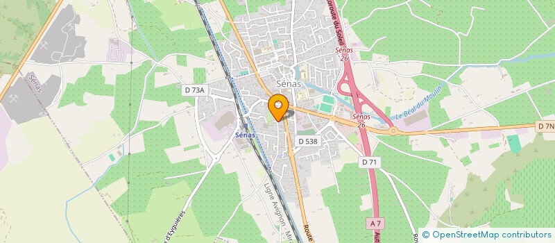 localisation de l'entreprise SOCIETE CIVILE TATAGAYET  SENAS