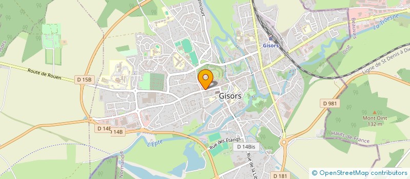 localisation de l'entreprise SOCIETE CIVILE TBF à GISORS