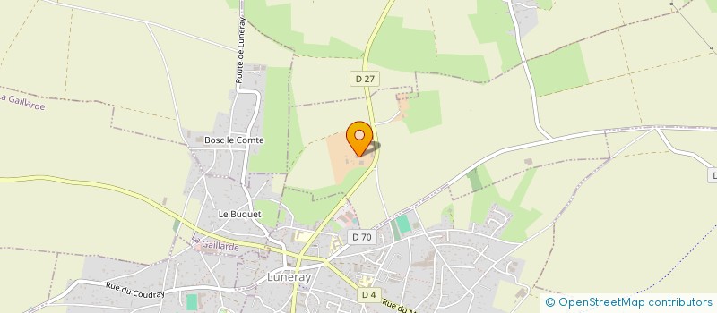 localisation de l'entreprise SOCIETE CIVILE TEOBAZ  GUEURES