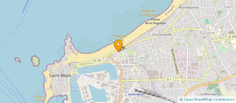 localisation de l'entreprise SOCIETE CIVILE THEA  SAINT-MALO
