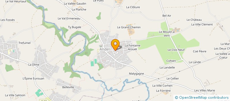 localisation de l'entreprise SOCIETE CIVILE THOMALEX  ANDEL