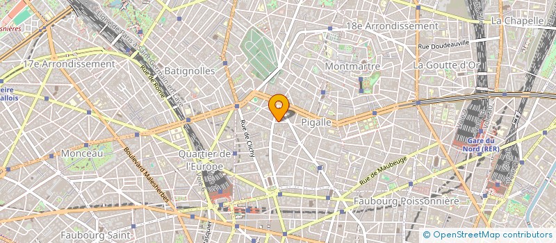 localisation de l'entreprise SOCIETE CIVILE THOMAS  PARIS