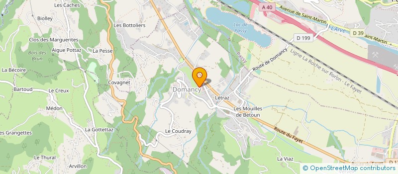 localisation de l'entreprise SOCIETE CIVILE THOMAS BERNARD  DOMANCY