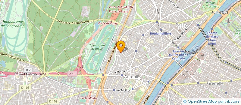 localisation de l'entreprise SOCIETE CIVILE TILLEULS RAFFET à PARIS