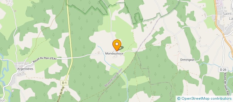 localisation de l'entreprise SOCIETE CIVILE TMF IMMOBILIER  BEAUNE-SUR-ARZON