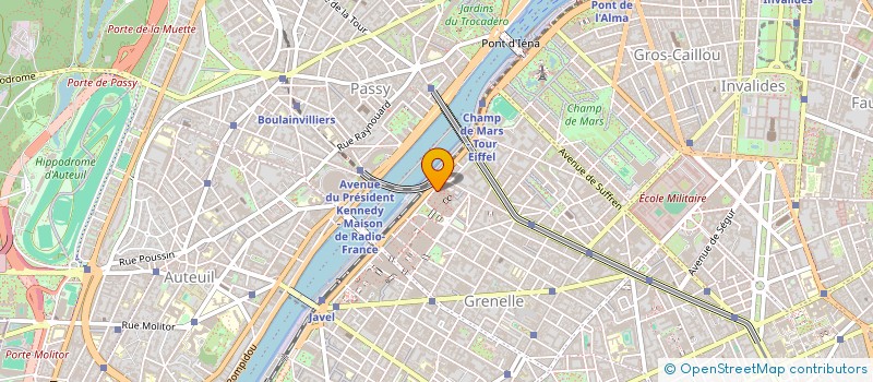 localisation de l'entreprise SOCIETE CIVILE TOMARECH  PARIS