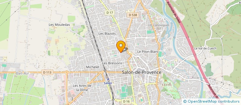 localisation de l'entreprise SOCIETE CIVILE TREVARESSE  SALON-DE-PROVENCE