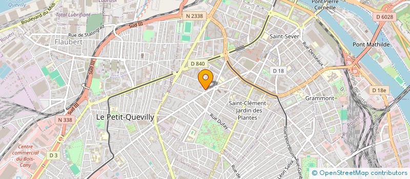 localisation de l'entreprise SOCIETE CIVILE TROIS JEAN à ROUEN