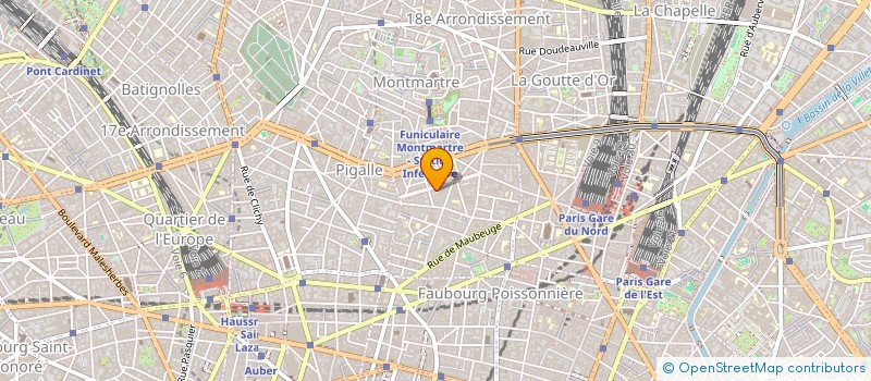 localisation de l'entreprise SOCIETE CIVILE TRUDAINE 4  PARIS