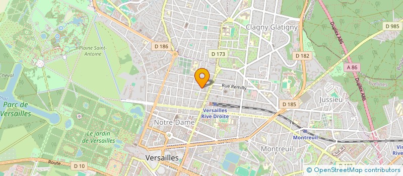 localisation de l'entreprise SOCIETE CIVILE UN AIR DE FAMILLE à VERSAILLES