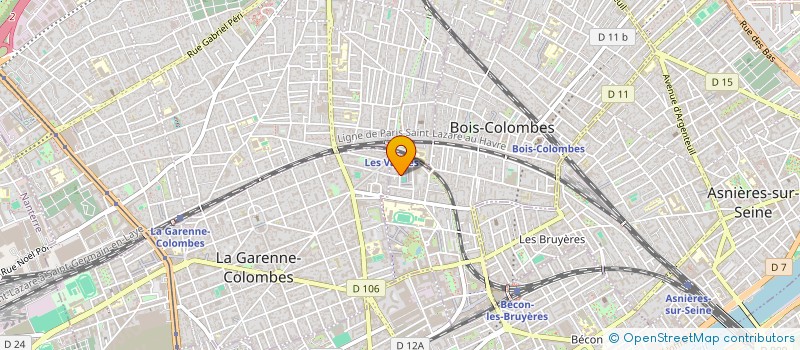 localisation de l'entreprise SOCIETE CIVILE UNIMO à BOIS-COLOMBES