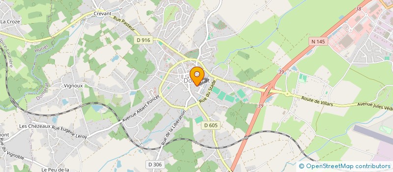 localisation de l'entreprise SOCIETE CIVILE UNIVA à DOMERAT