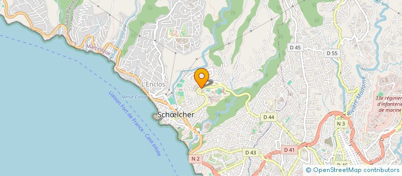 localisation de l'entreprise SOCIETE CIVILE UNIVERSAL IMMOBILIER à SCHŒLCHER
