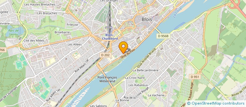 localisation de l'entreprise SOCIETE CIVILE V.A.G.  BLOIS