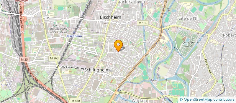 localisation de l'entreprise SOCIETE CIVILE VAL  STRASBOURG