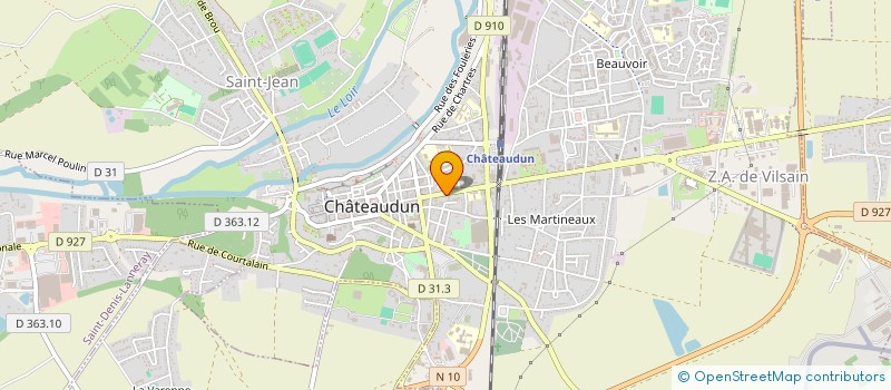 localisation de l'entreprise SOCIETE CIVILE VALANGE à CHATEAUDUN