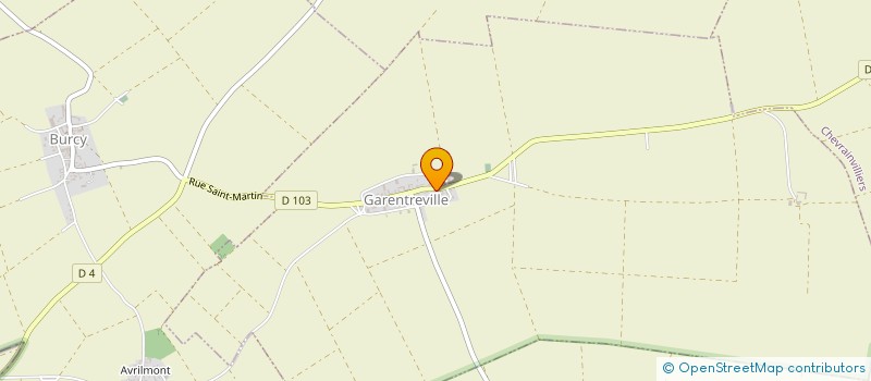 localisation de l'entreprise SOCIETE CIVILE VALERIE  GARENTREVILLE