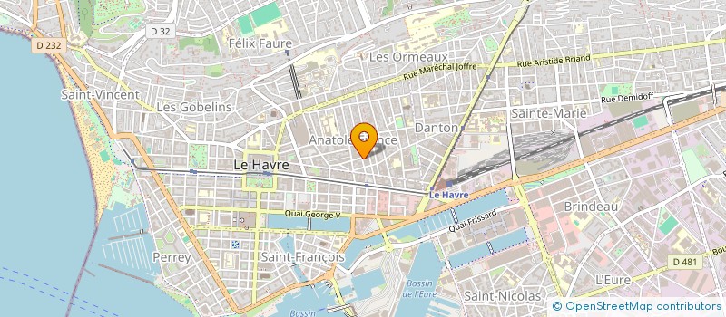 localisation de l'entreprise SOCIETE CIVILE VALISERA à LE HAVRE