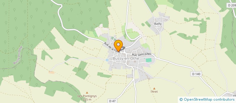 localisation de l'entreprise SOCIETE CIVILE VALLEE BLANCHE  BRION