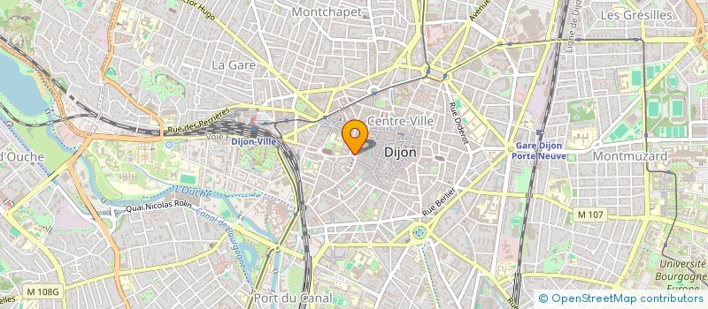 localisation de l'entreprise SOCIETE CIVILE VAUTRAVERS à DIJON