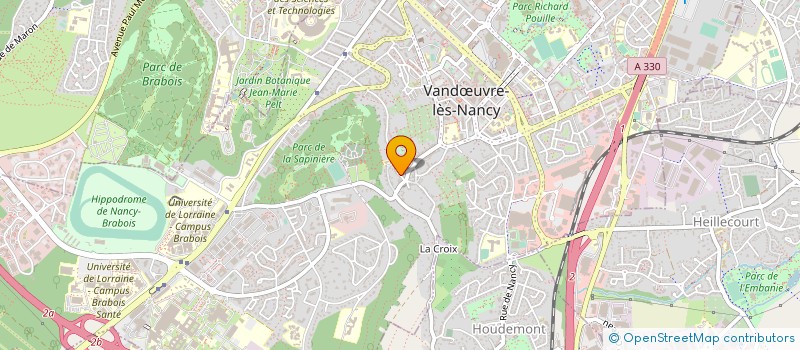 localisation de l'entreprise SOCIETE CIVILE VAUTRIN  VANDUVRE-LES-NANCY