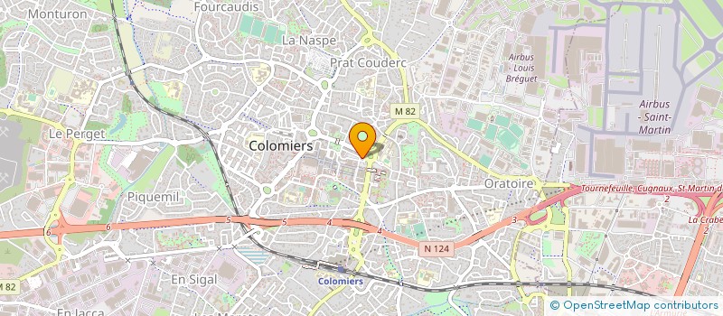localisation de l'entreprise SOCIETE CIVILE VEFA à COLOMIERS
